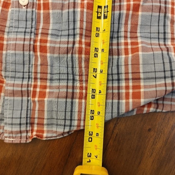 Men's chambray cotton button down shirt - Picture 6 of 8